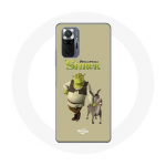 Coque pour Xiaomi Redmi Note 10 Pro Shrek et l'&acirc;ne Film