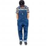 Meeste teksakombinesoonid suure rihmaga sirged p&uuml;ksid Sinised teksad Meeste suures suuruses t&ouml;&ouml;riided 50 tumesinine v&auml;rv