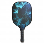 Klaaskiust hapupallireketi komplekt Carbon Fiber Pickleball Reketi k&auml;rgstruktuuriga