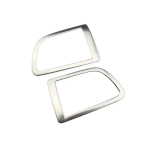 for Samsung QM6 2016 - 2022 for Renault Koleos Car Chrome Air Conditioning Vent Trim Stickers Case Stickers Stainless white