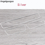 3PCS AC Outlet Trim Air Outlet Frame Stickers Covers For BMW 3 series E90 2005-2012 ( red, silver option) punane