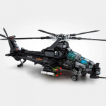 704PCS s&otilde;jav&auml;ehelikopter Z-10 mudel ehitusplokid City SWAT relvastatud lennukite relvaklotsid m&auml;nguasjad poistele s&uuml;nnip&auml;evakingitused