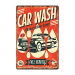 GARAAŽ T&Auml;ISTEENUS Vintage Metallist sildid Auto Garaaž Retro Plakatibaar Seinadekoratsioon Plaat Maalikunst 20x30 CM 20x30cm