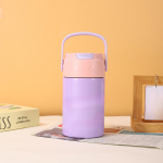 316 roostevabast terasest kaasaskantav termospott &otilde;lgedest isolatsiooniga hautatud pott &uuml;li&otilde;pilaspaari kontorikinketopsid 500ml roosa