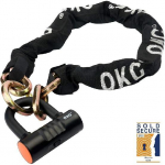 Ultra Security Motorcycle Chain Lock, 4 Keys, 13lbs, 5 ft x 1/2in (12mm) Thick Lock Chain Heavy Duty Chain Lock, High Security Cut Proof Chain and 2.6ft Chain with U Lock must