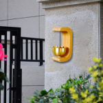 Puidust uksekella tuulekella kaunistus riputuskell uste akna jaoks, mitmek&uuml;lgne