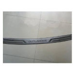 For Mitsubishi Outlander  stainless steel Outer Rear Bumper Protector Guard Trim Decorate Accessories svv 1 gray