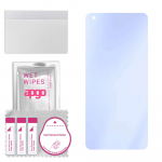 apgo Ultra-Clear 9H Hybrid protective glass compatible with Vivo X50 4G LTE, flexible nano glass, great replacement for tempered glass, scratch-resist