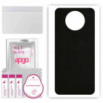 apgo Protective Skin Sticker for the back compatible with Xiaomi Redmi Note 9 5G, Wrap Film, Foil, Vinyl - Pattern Matrix