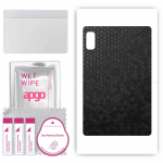 apgo skin sticker film foil vinyl for the BACK compatible with Lenovo Tab M9 WiFi, scratch-resistant, easy to install - Black Honeycomb