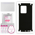apgo Protective Skin Sticker for the back+sides compatible with Vivo V25 Pro 5G, Full Wrap Film, Foil, Vinyl - Pattern Matrix