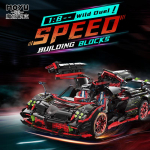 3333PCS Tehnika 1:8 Luksuslikku superv&otilde;idus&otilde;iduauto ehitusklotsid Monteerige klotsid Kiirs&otilde;iduki m&auml;nguasi kingitus t&auml;iskasvanud lastele No Box