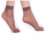 10 pairs Ultrathin Transparent Fiber Crystal Elastic Short Socks CO