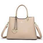 Naiste kott Uus stiil Ema kott Pehmest nahast k&auml;ekott Moodne ja mitmek&uuml;lgne &Uuml;he &otilde;la crossbody kott 29x12x22cm