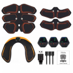 Elektriline EMS ABS k&otilde;hulihaste toonik puusatreener Lihasstimulaator Kodu j&otilde;usaal Kaalulangus Vibreeriv keha salendav meestele Naised