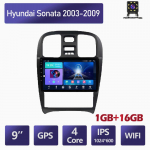 Android WIFI Hyundai Sonata 2003-2009 jaoks koos nupunupuga autoraadio multimeedia videopleier 2 din Carplay GPS Autoraido 2+32GB 1+16GB