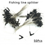 50 tk Kaheksa hargnemise tarvik topeltkonksudega kontaktoriga &otilde;ngen&ouml;&ouml;ri seade ruumikahvel, p&ouml;&ouml;rlev n&ouml;&ouml;ride t&ouml;&ouml;riist 50pcs