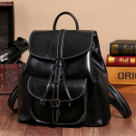 2025. aasta uued ehtsast nahast naiste seljakotid Vintage l&auml;ikivast lehmanahast koolip&auml;evakotid t&uuml;drukutele, n&ouml;&ouml;riga klapiga naiste &otilde;lakott must