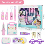 Lastele m&otilde;eldud arstikomplekt Hambaarstide m&auml;ngumaja M&auml;ng M&auml;nguasjad T&uuml;drukud Rollim&auml;ngud Haigla Teesklemine M&auml;ng Meditsiinikomplekt &Otilde;ekott M&auml;nguasjad Kingitused