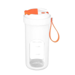 Mini elektriline kaasaskantav blender 370 ml puuviljamahlapress kaasaskantava veetassi mahlapressi jaoks smuutiblender laetav blender valge