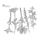 Lillelehtede metallist l&otilde;ikevormid DIY v&auml;ljal&otilde;igete albumi paberkaardid fotodekoori &scaron;abloon h&otilde;be