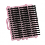 Kariloomade kriimustushari kruvidega Plastikust s&uuml;gelusevastane t&ouml;&ouml;riist kahjulike parasiitide eemaldamiseks surnud nahka hooldav massaažihari veistele lambad hobused sead roheline