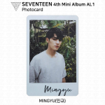 Seventeen 4. minialbum Al1 ametlik fotokaart Jeonghan Mingyu Hoshi Joshua Mingyu #2