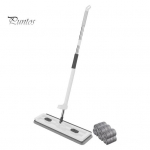 Suur lame mop 6 mikrokiust padjaga roostevabast terasest ergonoomilise disainiga pika k&auml;epidemega &auml;ravoolukraabits 360 p&ouml;&ouml;rlev p&otilde;randamopp