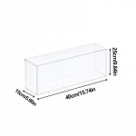 L&auml;bipaistev vitriin, t&ouml;&ouml;lauakarp, korraldajastand Tolmukindel kaitsevitriin, hoiukarp 40*15*25cm