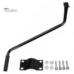 Laste jalgrattaohutuse treeneri k&auml;epide, libisemisvastane raskeveokite metallist laste rattas&otilde;it, &otilde;ppimine jalgrattaga tasakaal t&otilde;ukurrattaga s&otilde;itmise lisatarvikud A