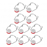 10 tk Flip Top &otilde;hukindlad pudelikorgid kodupruulimiseks Lekkekindlad roostevabast terasest kaane v&auml;rskuse karboniseerimise pudelikorgid 10 pcs