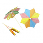 50 tk kokteilivarjud Hawaii peokaunistused toidud joogid tassikoogitopsid Vihmavarjupulgad suvisteks s&uuml;nnip&auml;evade basseinipidudeks 50pcs