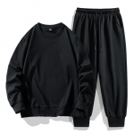 Meeste &uuml;mara kaelusega dressipluus spordi&uuml;likond s&uuml;gis-talvise uue moebr&auml;ndi &uuml;hev&auml;rvilised vabaaja retuusid komplektiga M