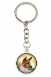 Basenji, African bush dog, Congo dog - keychain with your photo, key decoration, bag pendant from Art-Dog brand