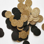 100 tk/pakendis s&auml;delevad k&auml;sitsi viskavad konfettid 3 cm roosikuldse krooniga paberist konfettidega pulma-s&uuml;nnip&auml;eva l&otilde;pupeo lauale. Rose gold Crown