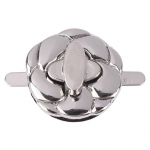 1 tk lillekujuline metallist lukud koti lukuga lukud, pandlad k&auml;ekottide jaoks rahakoti sulgurid. h&otilde;be