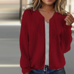 2024. aasta s&uuml;gis ja talv uus t&otilde;mblukuga pilootjakk vabaaja &uuml;hev&auml;rviline pikkade varrukatega jakk kampsun mantel naiste riided S valge