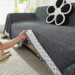 Four Seasons universaalne diivani r&auml;tik libisemiskindel diivanipadi k&otilde;ikeh&otilde;lmav universaalne diivani kate 130*180cm beež