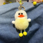 Inetu ja armas pardi v&otilde;tmehoidja armas pl&uuml;&uuml;sist tudengikoti ripats Multifilmi p&auml;kapiku auto v&otilde;tmehoidja tarvikud