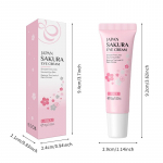 Sakura silmakreem 15g Brighten Skin niisutav nahka silma&uuml;mbruse nahahooldustoode roosa