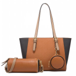 new fashion large-capacity sub mother three-in-one combination bag handheld simple shoulder slanting across the armpit bag