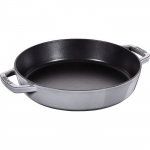 STAUB Po&ecirc;le en Fonte, Gris Graphite, 26 cm - 40511-726-0