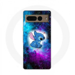 Coque Maniacase pour Google Pixel 7 Pro Stitch ohana espace color&eacute;