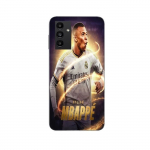 Coque Maniacase pour Samsung Galaxy A14 5g Kylian Mbappe Real Madrid Wallpaper