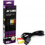 KMD C&acirc;ble AV RCA 1,82m Audio S-Vid&eacute;o Composite Pour TV Console Nintendo GameCube, N64, SNES Super Nintendo