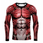 Muscle Tattoo Meeste Kompressioon T-s&auml;rgid Pikkade varrukatega Wolf Dragon Spordir&otilde;ivad Rashguard Fitness J&otilde;usaali Topid Teesid T&auml;navar&otilde;ivad T-s&auml;rk 2XL
