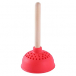 Tea Infuser Creative WC-pumba kujuga korduvkasutatav, vastupidav silikoonist tees&otilde;el k&auml;epidemega koduk&ouml;&ouml;gi jaoks punane