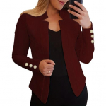 Naiste kevad-s&uuml;gis&uuml;likond, mantel, s&auml;lguga krae, pikkade varrukatega &uuml;likonnajope Slim Fit, eest avatud vabaaja visiitkardigan M valge