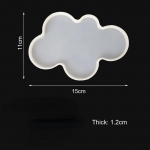 Uus aluse silikoonvorm epoksiidist hoiualus Vorm Kaubaalus Kipsbetoonvorm DIY keraamiline savivalut&ouml;&ouml;riist Decor Craft