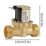 Solenoidventiilid, tavaliselt suletud vee sisselaskeventiilid pesumasina jaoks